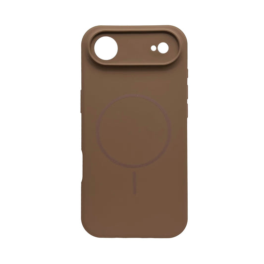 Apple iPhone Air Hülle - Braun - Liquid-Silikon-MagSafe-Backcover