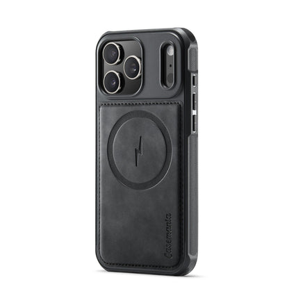 Apple iPhone 18 Pro Max Hoesje - Charcoal Gray - Kunstleer MagSafe Back Cover