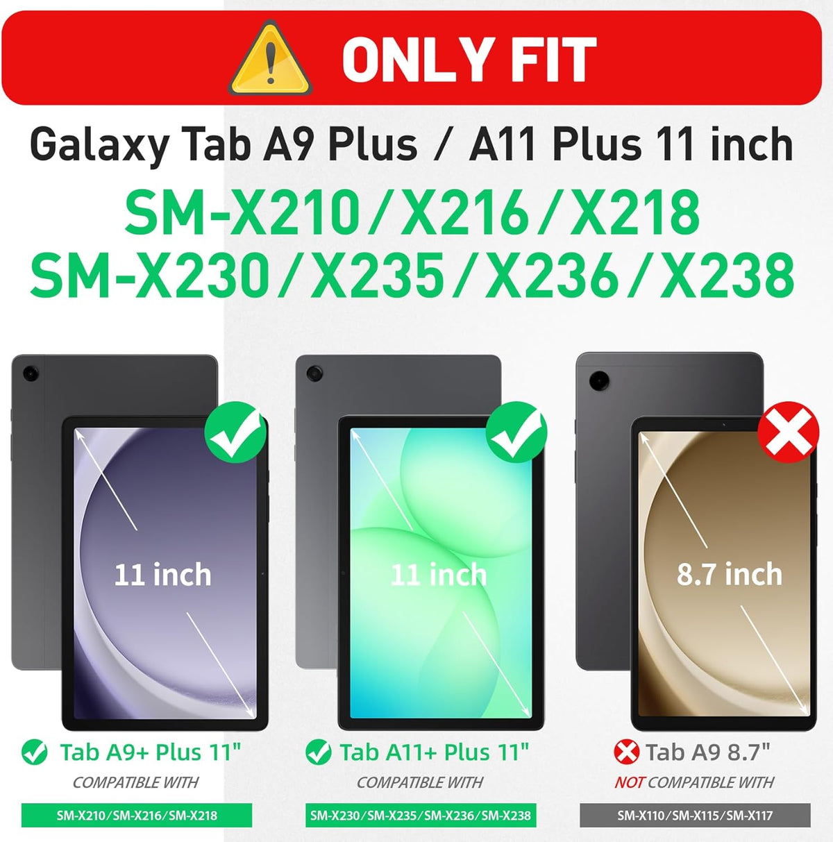 Samsung Galaxy Tab A9 Plus Tablethoes - Bloemen - Smart Cover