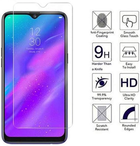 Oppo Reno 3 Screenprotector - Tempered Glass - 2 Stuks