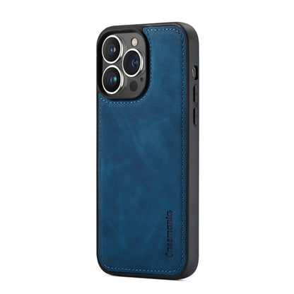 Apple iPhone 15 Pro Hoesje - Navy Blue - 2 in 1 Bookcase
