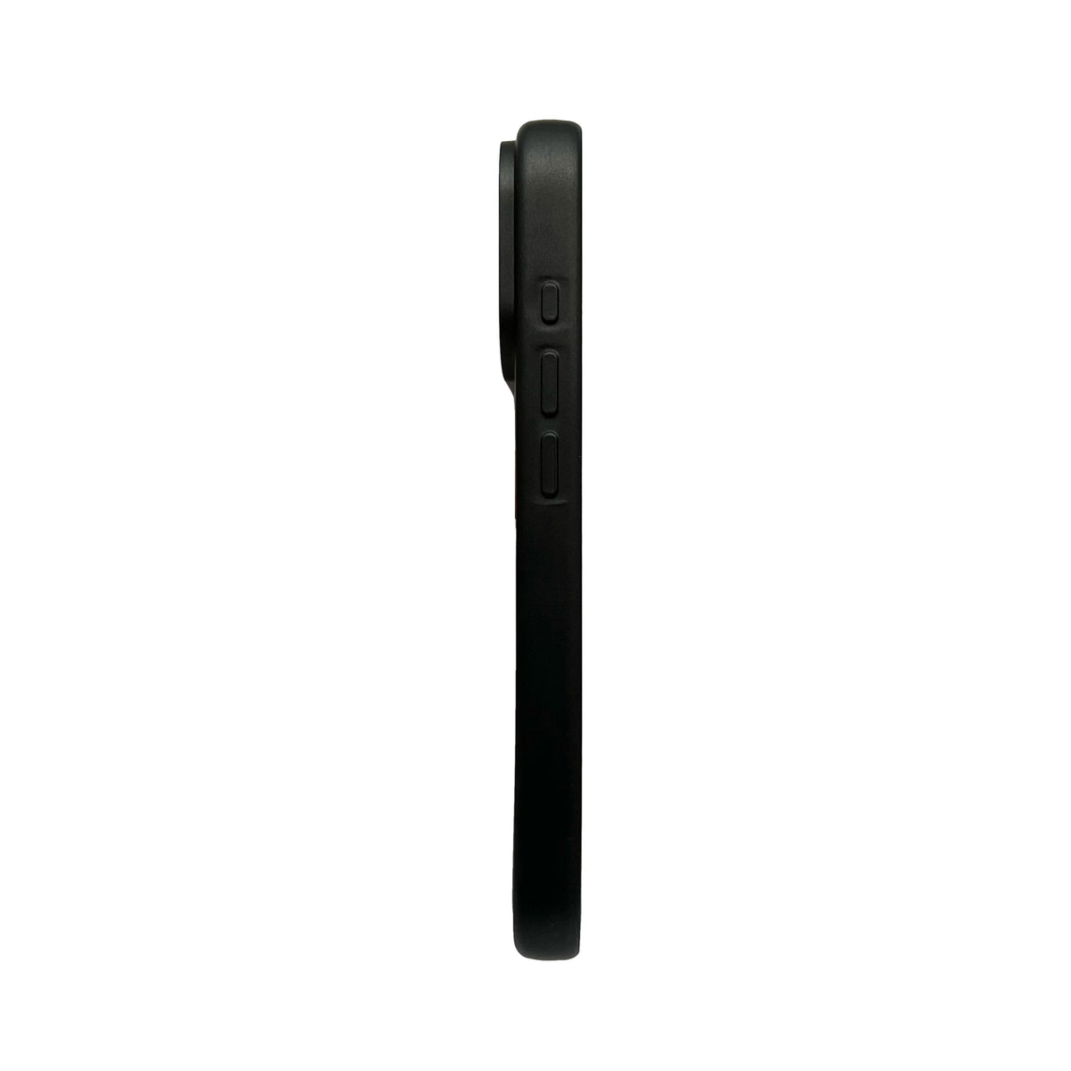 Apple iPhone 17 Pro Hoesje - Metallic Zwart - Matte Siliconen MagSafe Back Cover