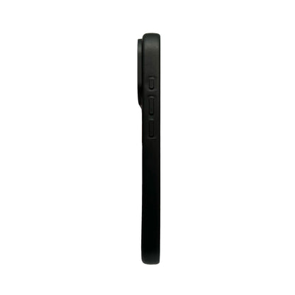 Apple iPhone 17 Pro Hoesje - Metallic Zwart - Matte Siliconen MagSafe Back Cover