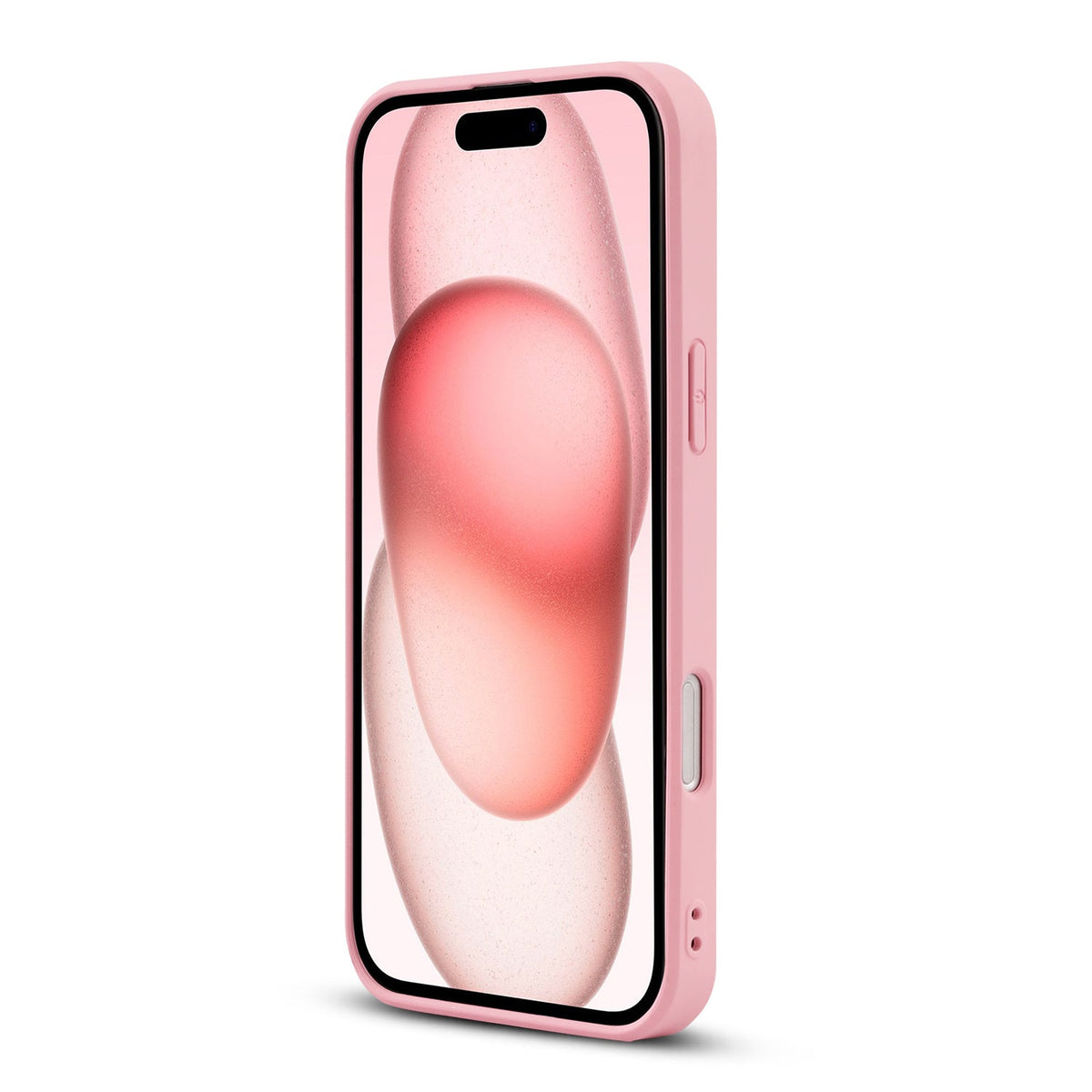 Apple iPhone 16 Pro Max Hoesje - Roze - Diamant Glitter Back Cover