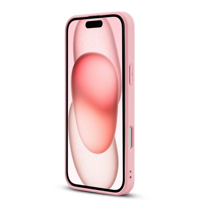 Apple iPhone 16 Pro Max Hoesje - Roze - Diamant Glitter Back Cover