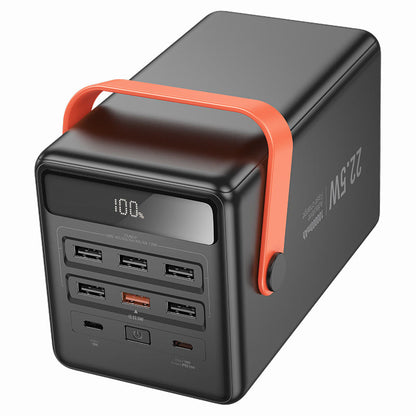 Hoco Powerbank 100.000mAh met Handvat - Zwart