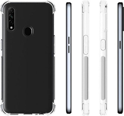 Oppo A31 Hoesje - Transparant - Anti-Shock Back Cover