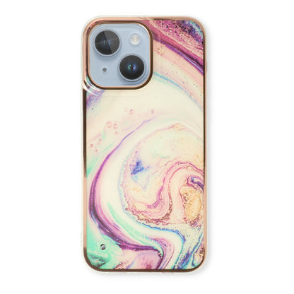 Apple iPhone 15 Plus Hülle - Twist - Silikon-Marmor-Backcover