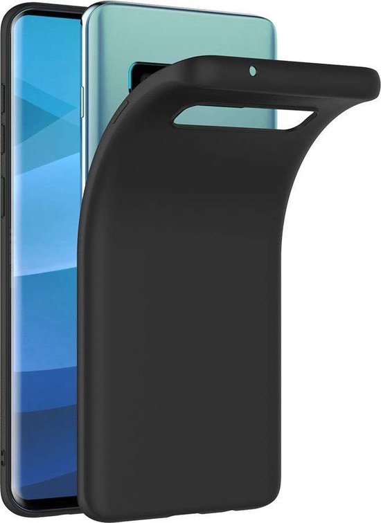Samsung Galaxy S10 Case - Black - Silicone Back Cover
