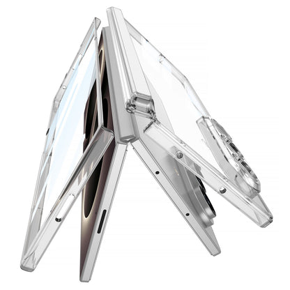 Samsung Galaxy Z Fold8 Ultra Hoesje - Zwart - 360 Graden Full Body Case met Ingebouwde Screenprotector