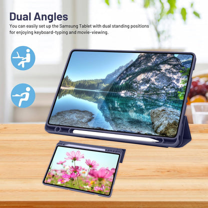 Samsung Galaxy Tab A11 Plus Tablet Case - Dark Blue - Smart Cover