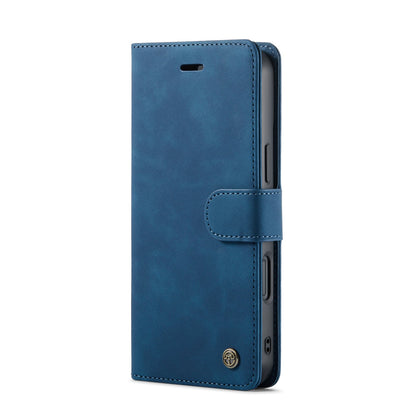 iPhone 16 Plus Hoesje - Navy Blue - 2 in 1 Bookcase