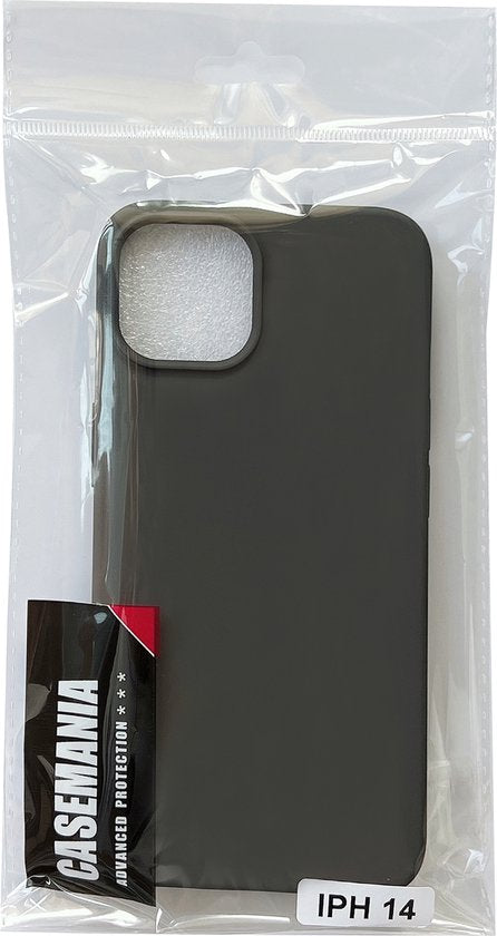 Apple iPhone 14 Hoesje - Grijs - Siliconen Back Cover
