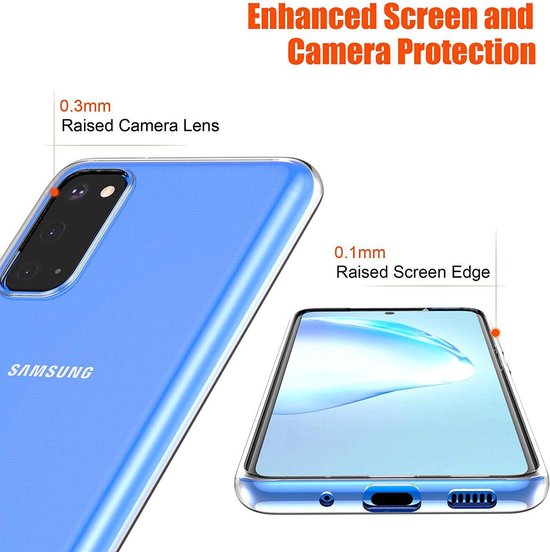 Samsung Galaxy S20 Case - Clear - Silicone Back Cover