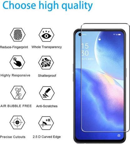 OPPO Find X3 Lite 5G Panzerglas - Tempered Glass - 2 Stück