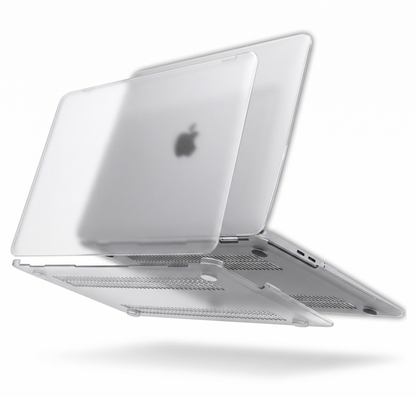 Apple MacBook Neo (13-inch) - Matte Transparant - Laptop Hardcase Cover met Ventilatie-openingen