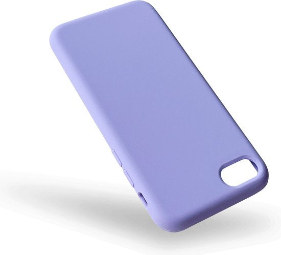 Apple iPhone 7 Hoesje - Lila - Liquid Siliconen Back Cover