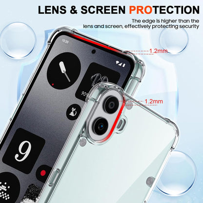 CMF Phone 1 Hoesje - Transparant - Anti-Shock Back Cover
