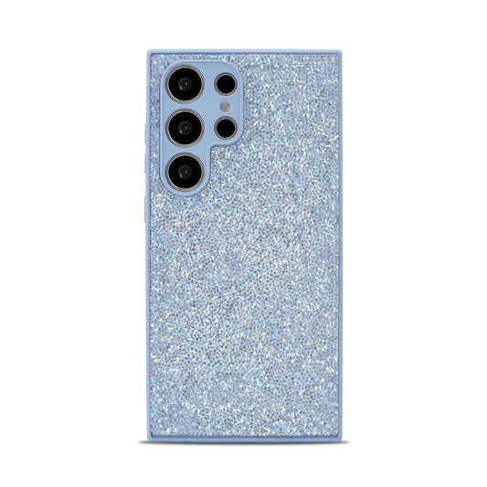 Samsung Galaxy S25 Ultra Case - Blue - Diamond Glitter Back Cover