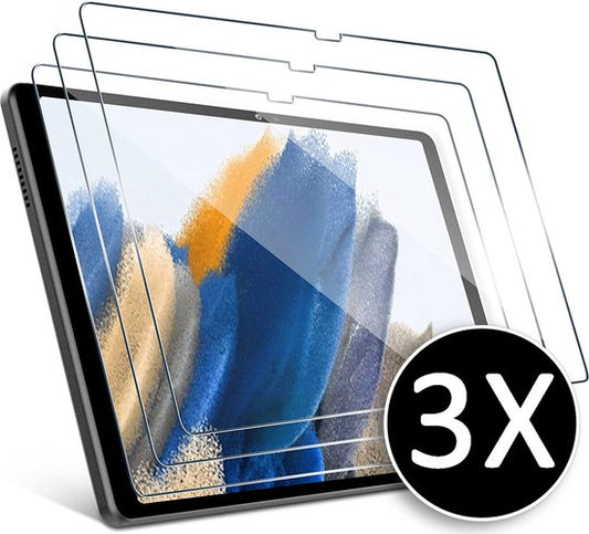Samsung Galaxy Tab A8 2021 Screenprotector - Full Cover - 3 Stuks