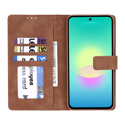 Samsung Galaxy S26 FE Hoesje - Sienna Brown - Portemonnee Bookcase