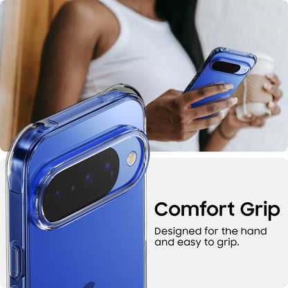 Google Pixel 10 Pro Hoesje - Transparant - Anti-Shock Back Cover