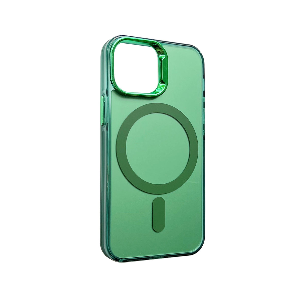 iPhone 12 Hoesje - Groen - Fusion Armor MagSafe Back Cover