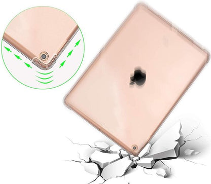 Apple iPad 5 9.7 (2017) Tablethoes - Transparant - Anti-Shock Hybrid Back Cover