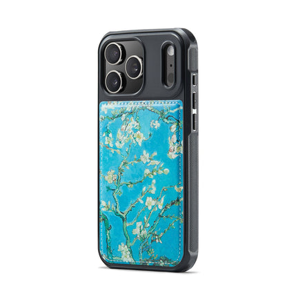 Apple iPhone 17 Pro Hoesje - Amandelbloesem - Kunstleer MagSafe Back Cover
