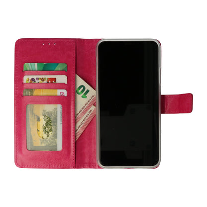 Motorola Moto One Hoesje - Roze - Bookcase
