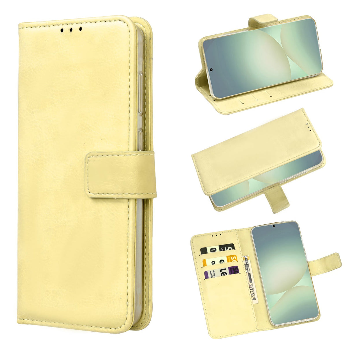 Xiaomi Redmi 15C Case - Yellow - Wallet Case