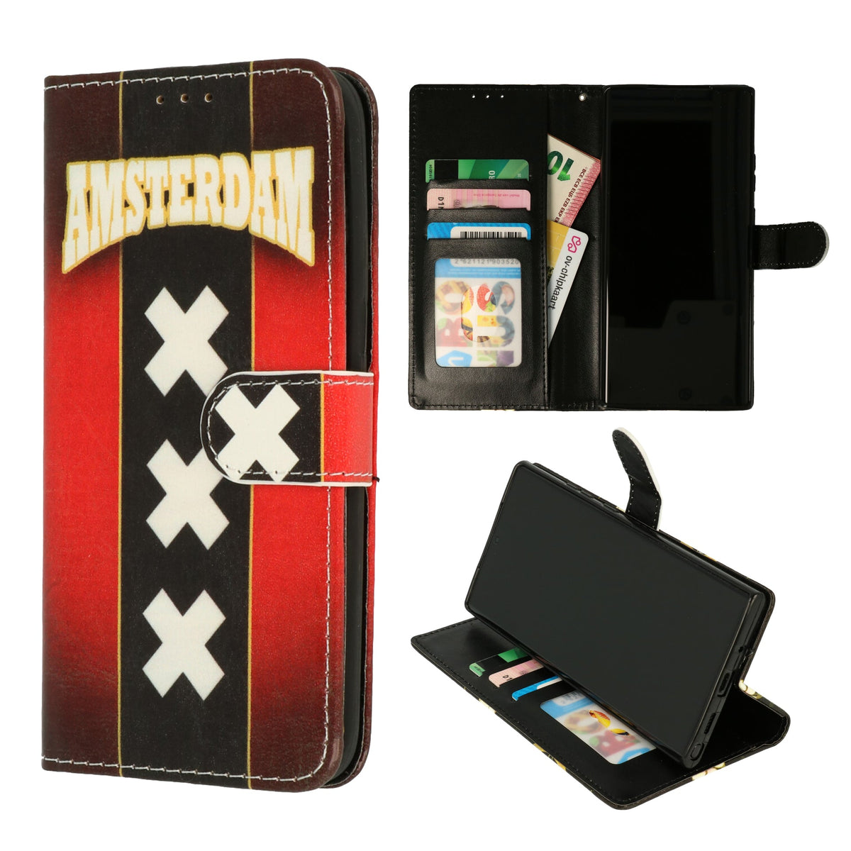 Apple iPhone SE (2020) Case - Amsterdam - Print Wallet Case