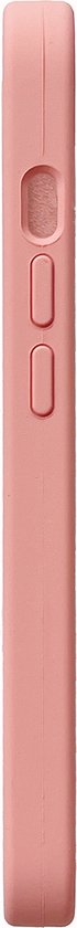 Apple iPhone 13 Pro Max Hoesje - Zalm Roze - Liquid Siliconen Back Cover