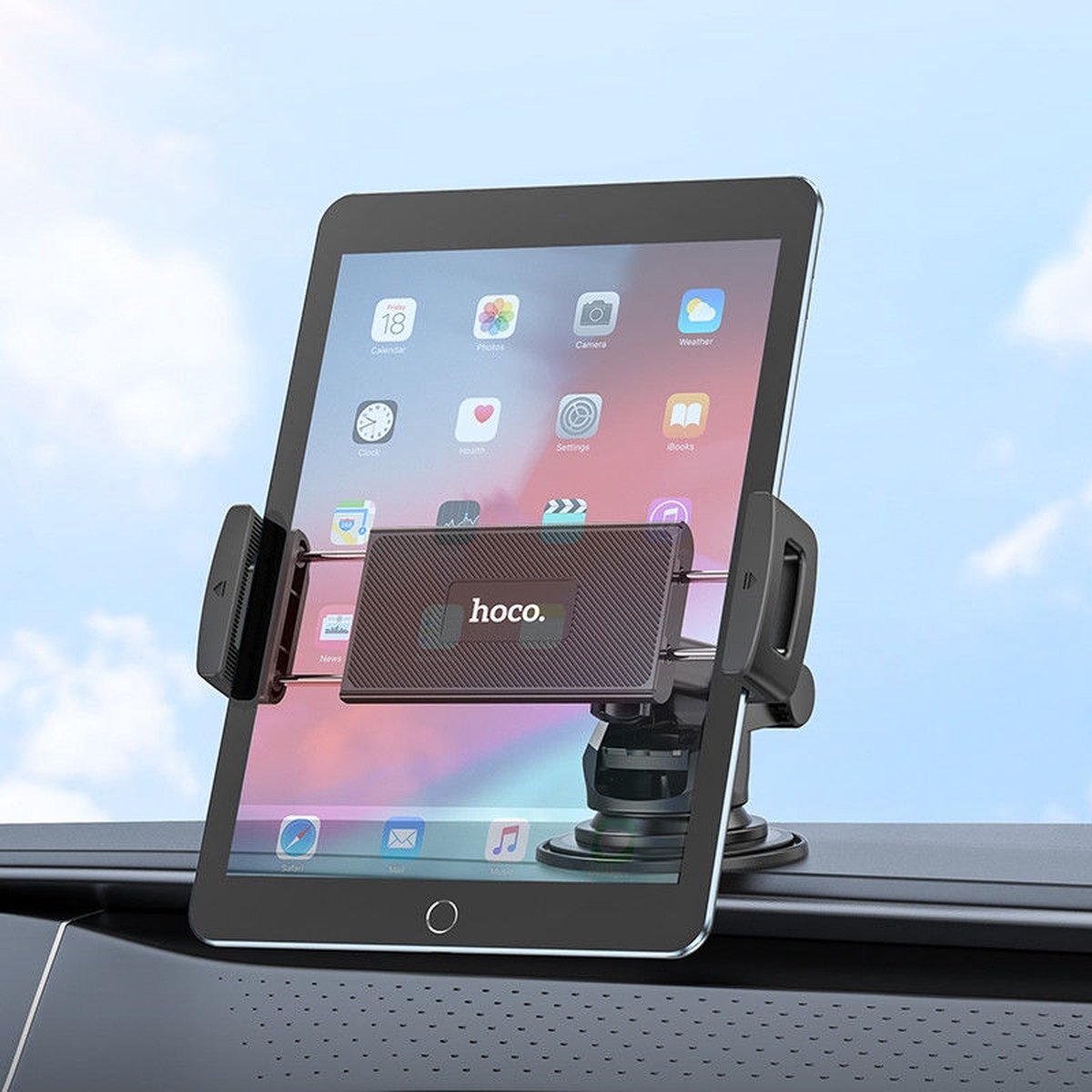 Hoco Handy- und Tablet-Halterung Auto-Armaturenbrett/Fenster mit Saugnapf