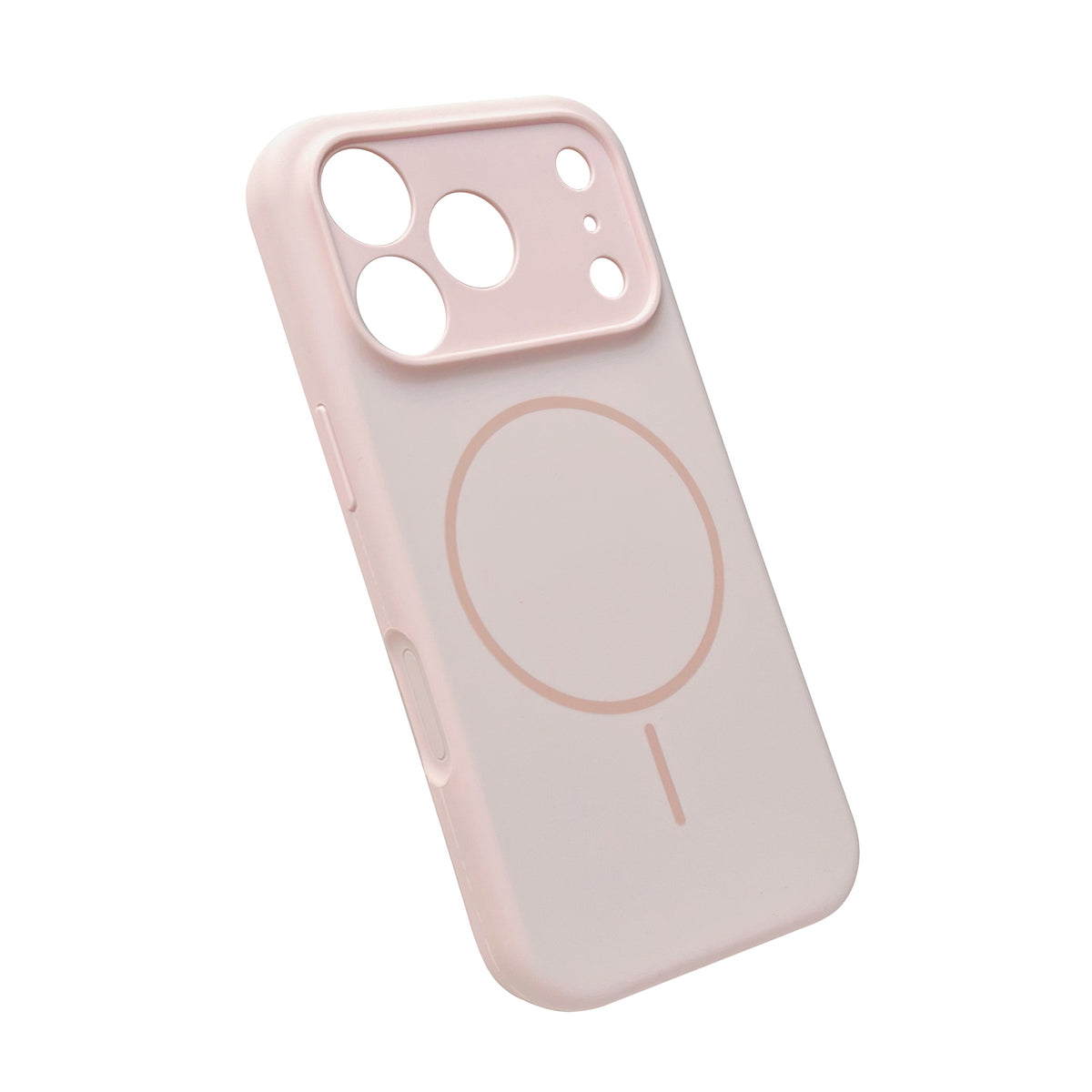 iPhone 17 Pro Hoesje - Roze - Liquid MagSafe Thin Ring Back Cover