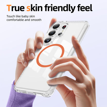 Samsung Galaxy S26 Ultra Case - Orange - Minimalist MagSafe Back Cover