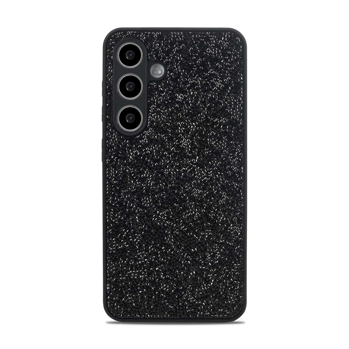 Samsung Galaxy A25 Hoesje - Zwart - Diamant Glitter Back Cover
