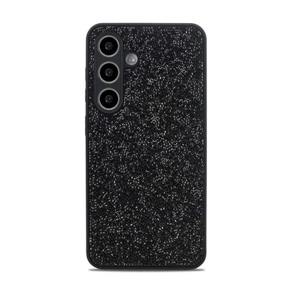 Samsung Galaxy A25 Hoesje - Zwart - Diamant Glitter Back Cover