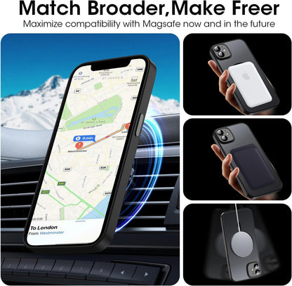 Coque iPhone 11 - Noir - Matte Armor MagSafe Back Cover