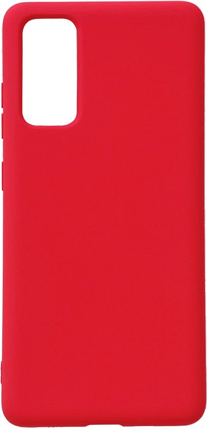Samsung Galaxy S20 FE Hoesje - Rood - Siliconen Back Cover