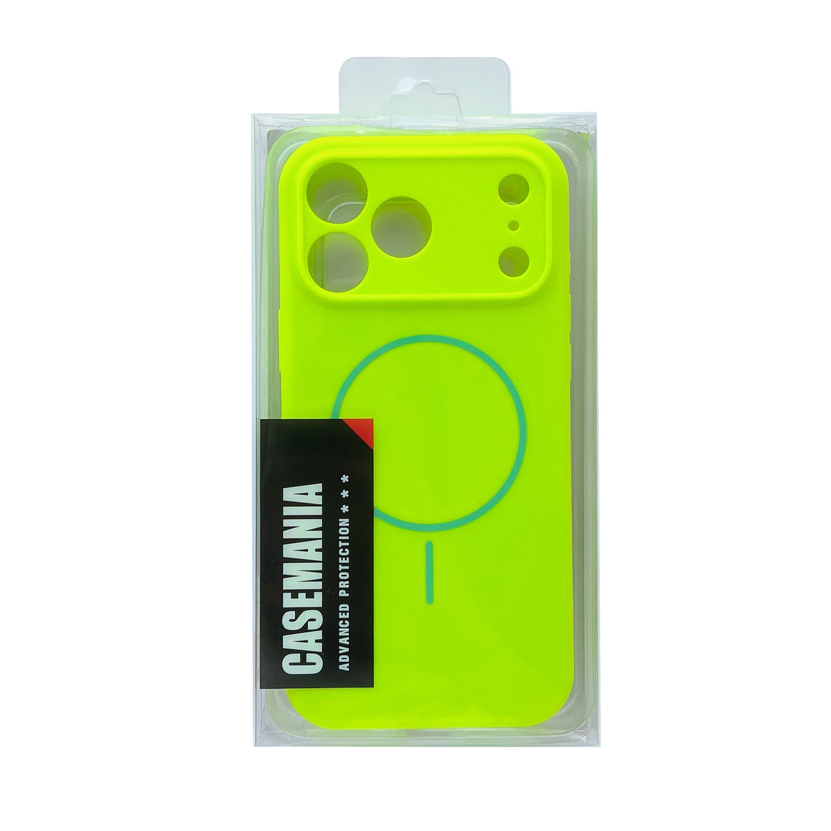 Apple iPhone 18 Pro Max Hoesje - Lime Green - Zachte Liquid Siliconen MagSafe Back Cover
