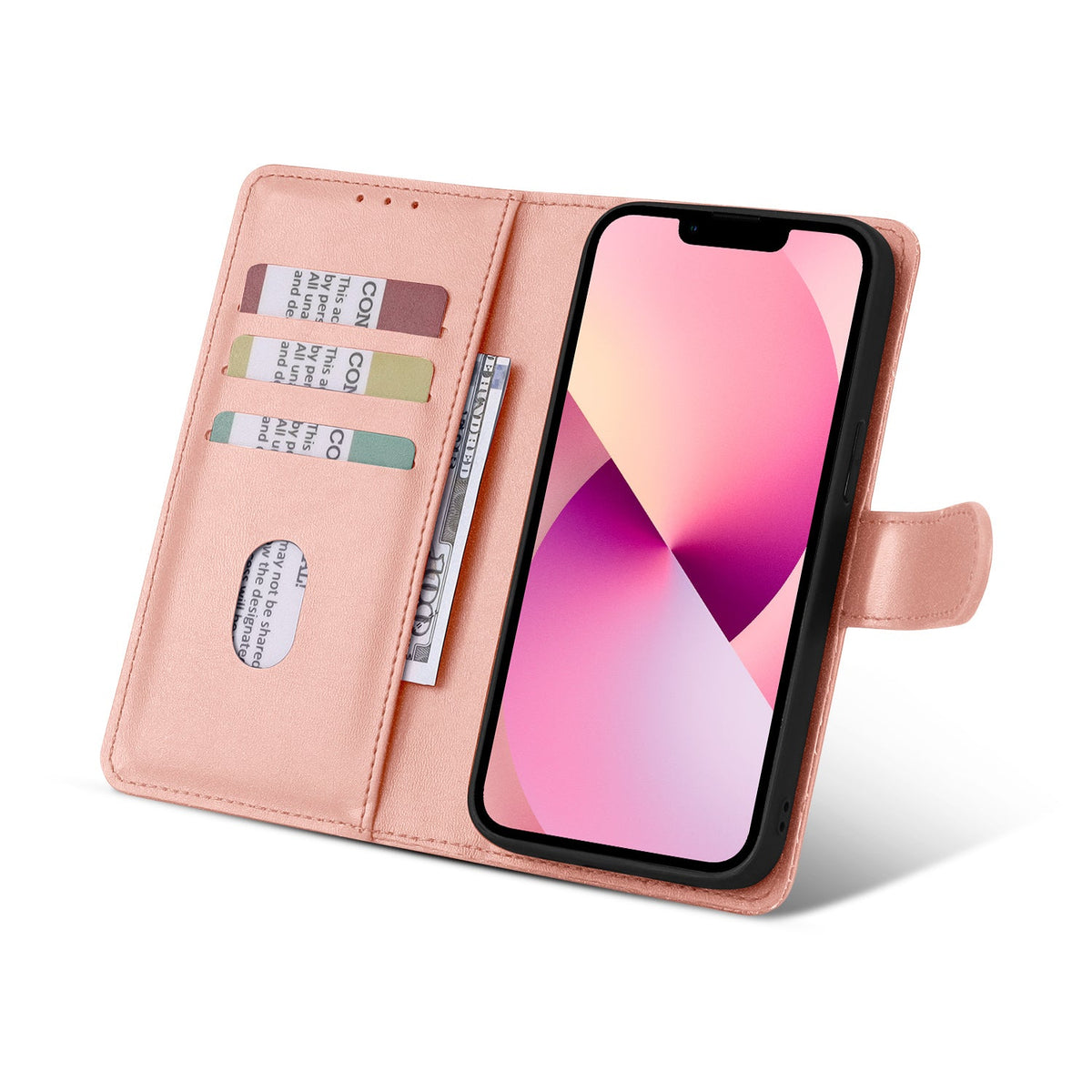 iPhone 11 Hoesje - Roze - 2 in 1 Bookcase