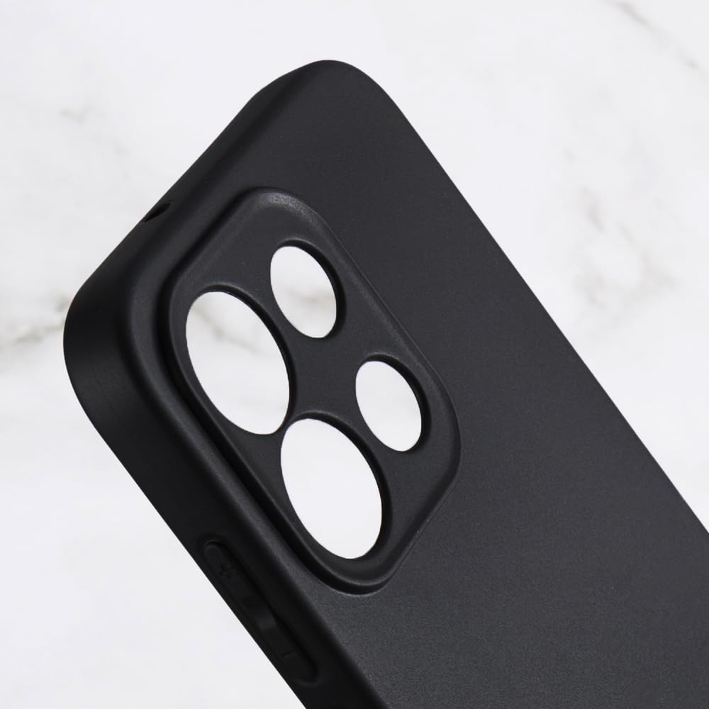 OPPO Reno16 5G Hoesje - Zwart - Siliconen Back Cover