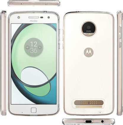 Motorola Moto Z2 Play Hoesje - Transparant - Siliconen Back Cover
