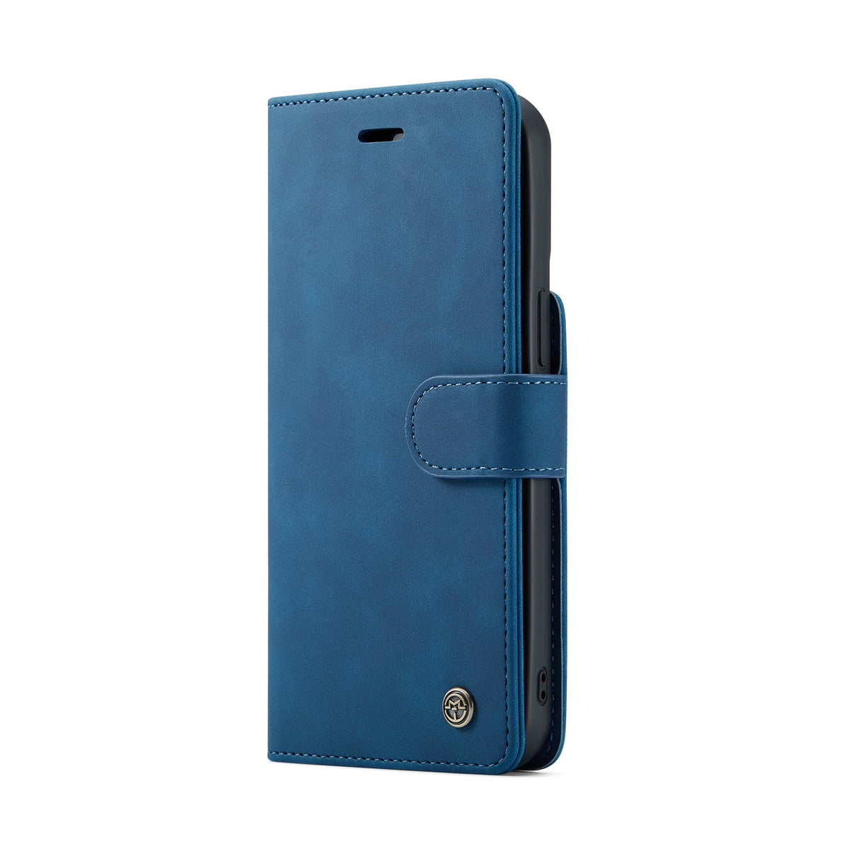iPhone 15 Hoesje - Navy Blue - 2 in 1 MagSafe Bookcase