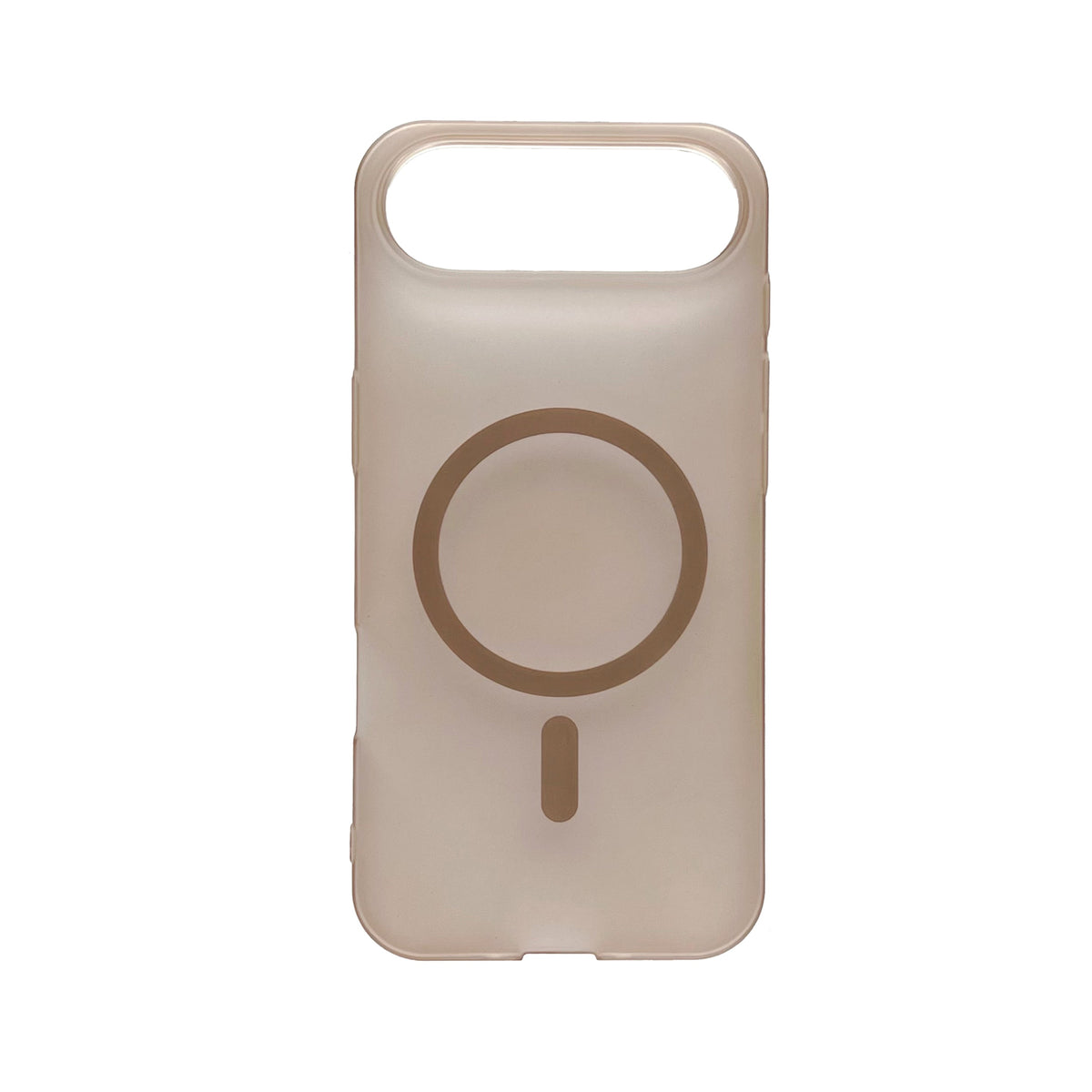 Apple iPhone Air Hülle - Braun - Frosted Matte Hardcase MagSafe-Backcover