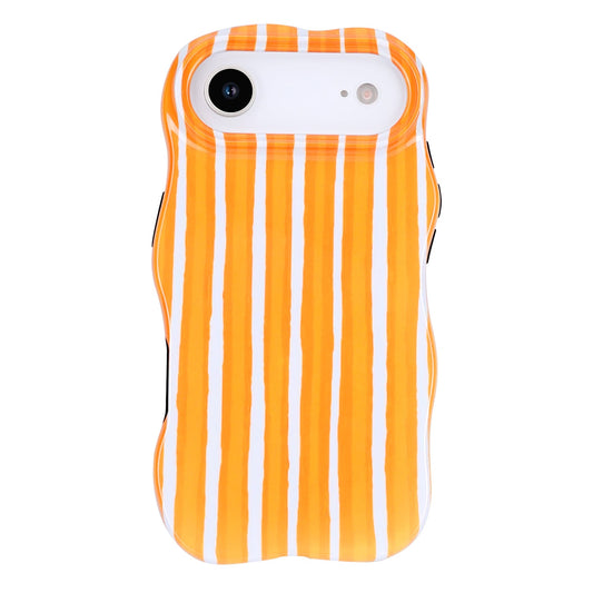 Apple iPhone Air Hülle - Orange - Wave-Edge-Backcover