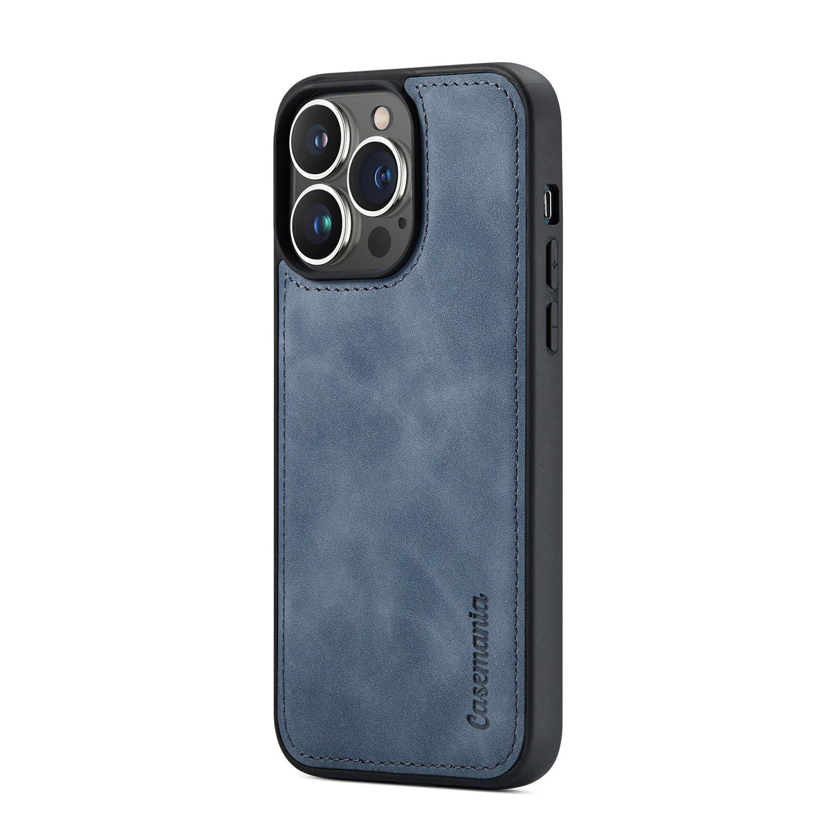 Apple iPhone 15 Pro Hoesje - Shadow Gray - 2 in 1 Bookcase