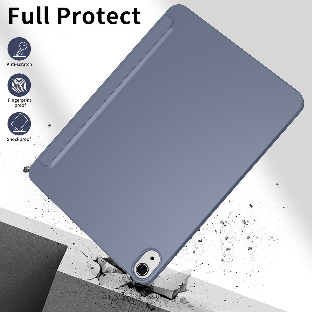 iPad Air 11 inch Tablethoes - Lavender - Smart Coverr Smart Cover
