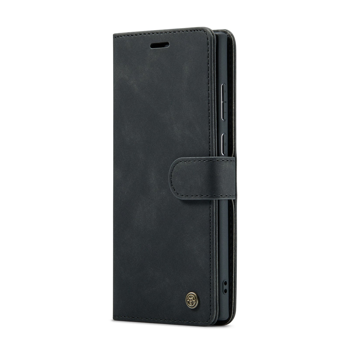 Samsung Galaxy S25 Edge Hoesje - Charcoal Gray - 2 in 1 Bookcase